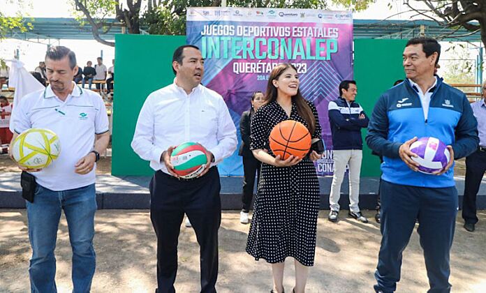 Roberto Cabrera Inaugura Los Juegos Deportivos Estatales InterConalep