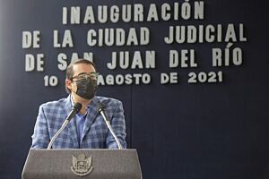Inaugura Gobernador Ciudad Judicial en municipio de San Juan del Rio 1