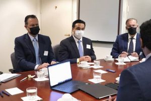 Mauricio Kuri visita el Banco Mundial en su gira por Washington D.C 1