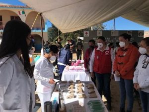 Secretaría de Salud lleva a cabo la Feria del Migrante en Amealco