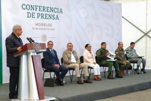 AMLO evalúa situación de seguridad en Morelos