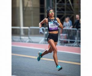 Atleta Daniela Torres tuvo participación en Medio Maratón de Nueva York