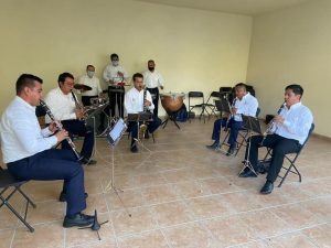 Banda de Música del Estado de Querétaro prepara concierto en el CEART