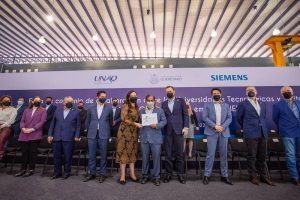Universidades Tecnológicas y Politécnicas en Querétaro firman convenio con empresa SIEMENS