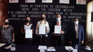 Fortalecen acciones para combatir el trabajo infantil en Querétaro