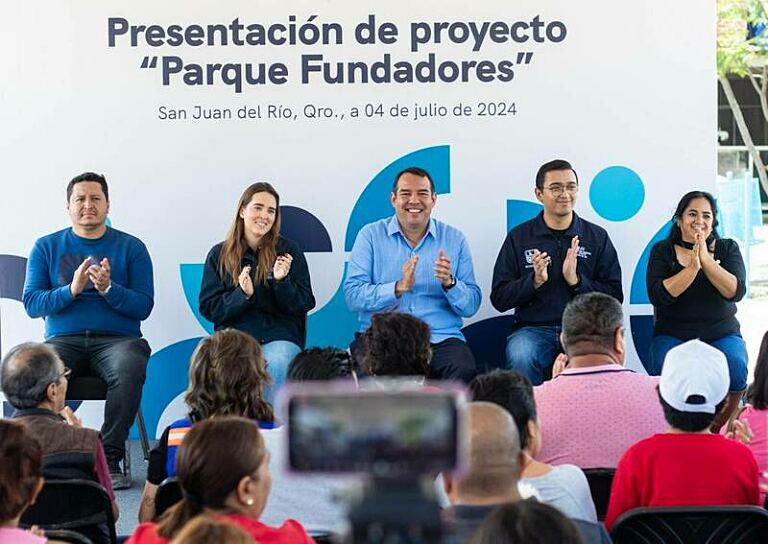 Roberto Cabrera, en equipo con ciudadanía, SEJUVE y CEI, rehabilitarán Parque Fundadores, ubicado en la zona Oriente